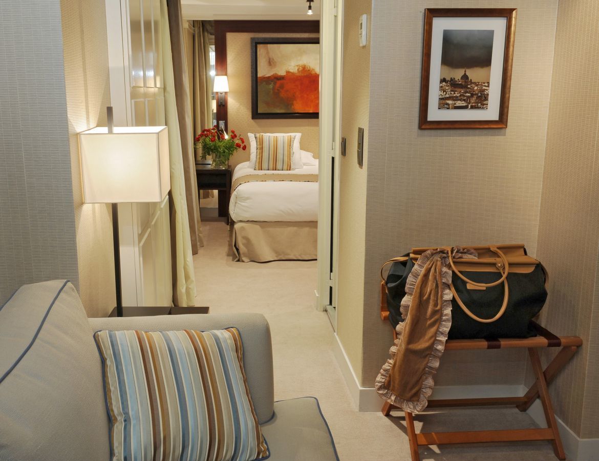Hotel Folkestone Opera Paris - Deluxe Doppelzimmer mit Terrasse